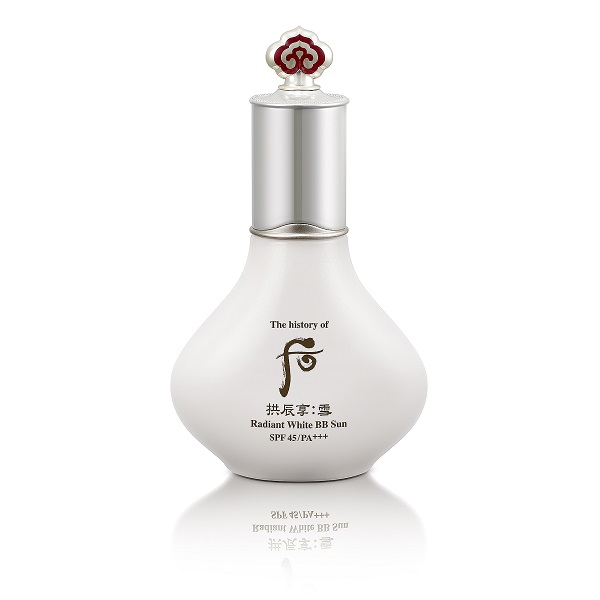 Kem Nền Trang Điểm Chống Nắng Whoo Gongjinhyang Seol Radiant White Sun Bb Spf45/Pa+++ 40Ml