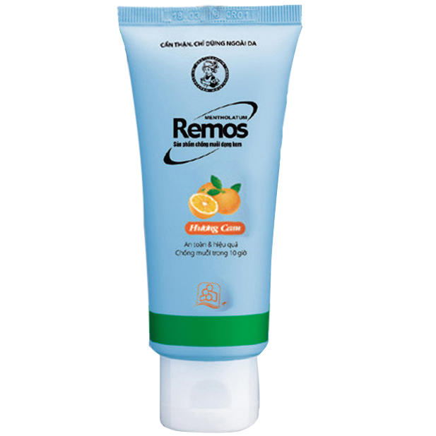 Kem Chống Muỗi Remos Hương Cam 70G