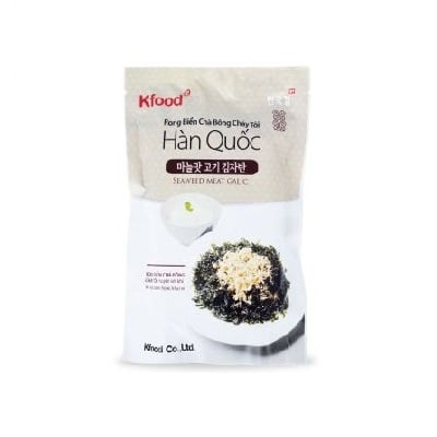 Rong Biển K - Food Chà Bông Cháy Tỏi Hàn Quốc 25G