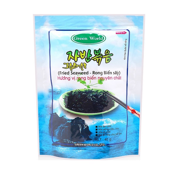 Rong Biển Sấy Jaban Gim Ăn Liền - Bịch 40G
