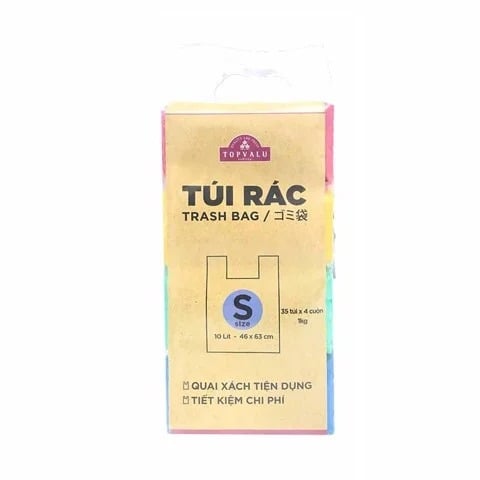 Túi Rác Topvalu Màu 1Kg - Size S