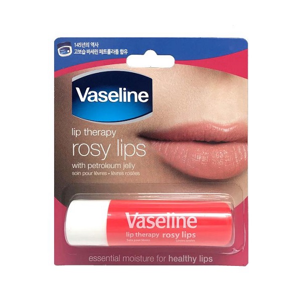 Sáp Dưỡng Môi Hồng Xinh Dạng Thỏi Vaseline Lip Therapy Balm Rosy (4.8G)