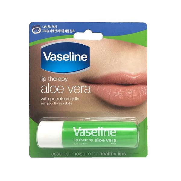 Sáp Dưỡng Môi Lô Hội Dạng Thỏi Vaseline Lip Therapy Aloe Vera (4.8G)