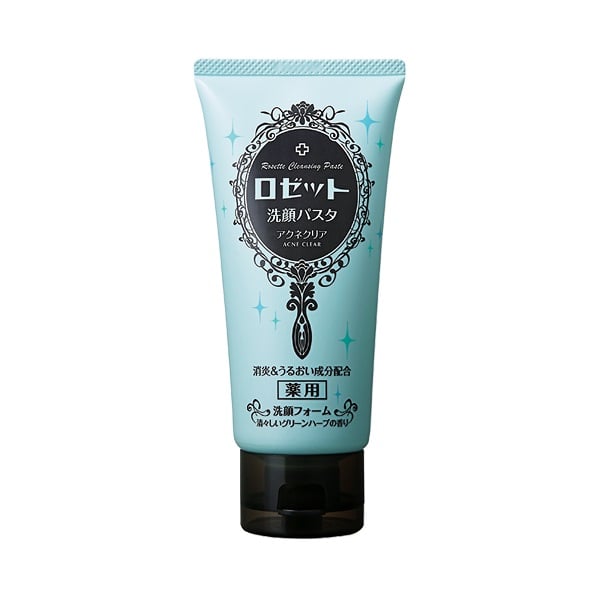 Sữa Rửa Mặt Dành Cho Da Mụn Rosette Face Wash Pasta Acne Clear 120G