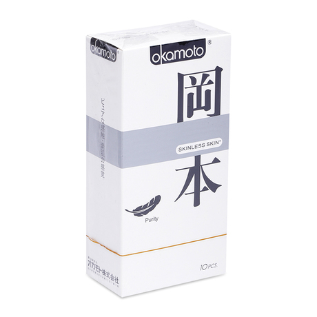 Bao Cao Su Okamoto Skinless Skin Purity 10`S - Hộp 10 Cái