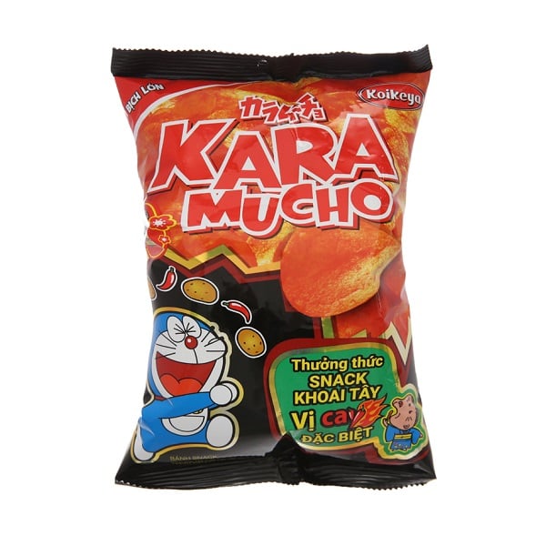 Snack Khoai Tây Karamucho Vị Cay Đặc Biệt 44G