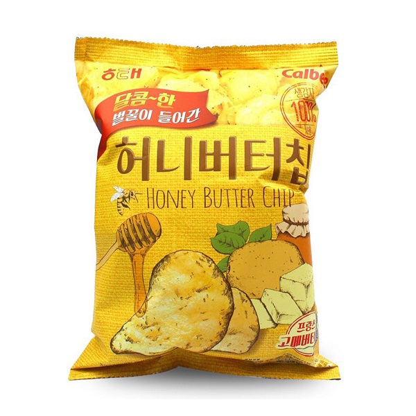Snack Khoai Tây Chiên Giòn Bơ Mật Ong Haitai 60G