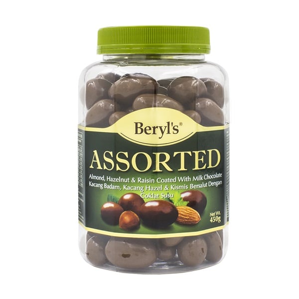 Socola Beryl's Assorted Dạng Hũ 450G