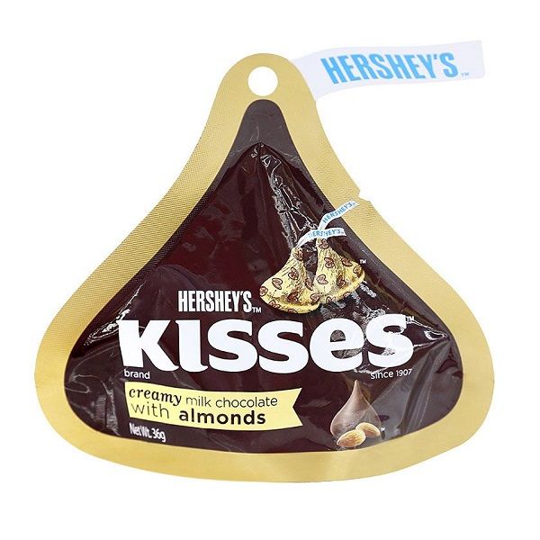 Socola Hershey's Kisses Sữa Hạnh Nhân (36g)
