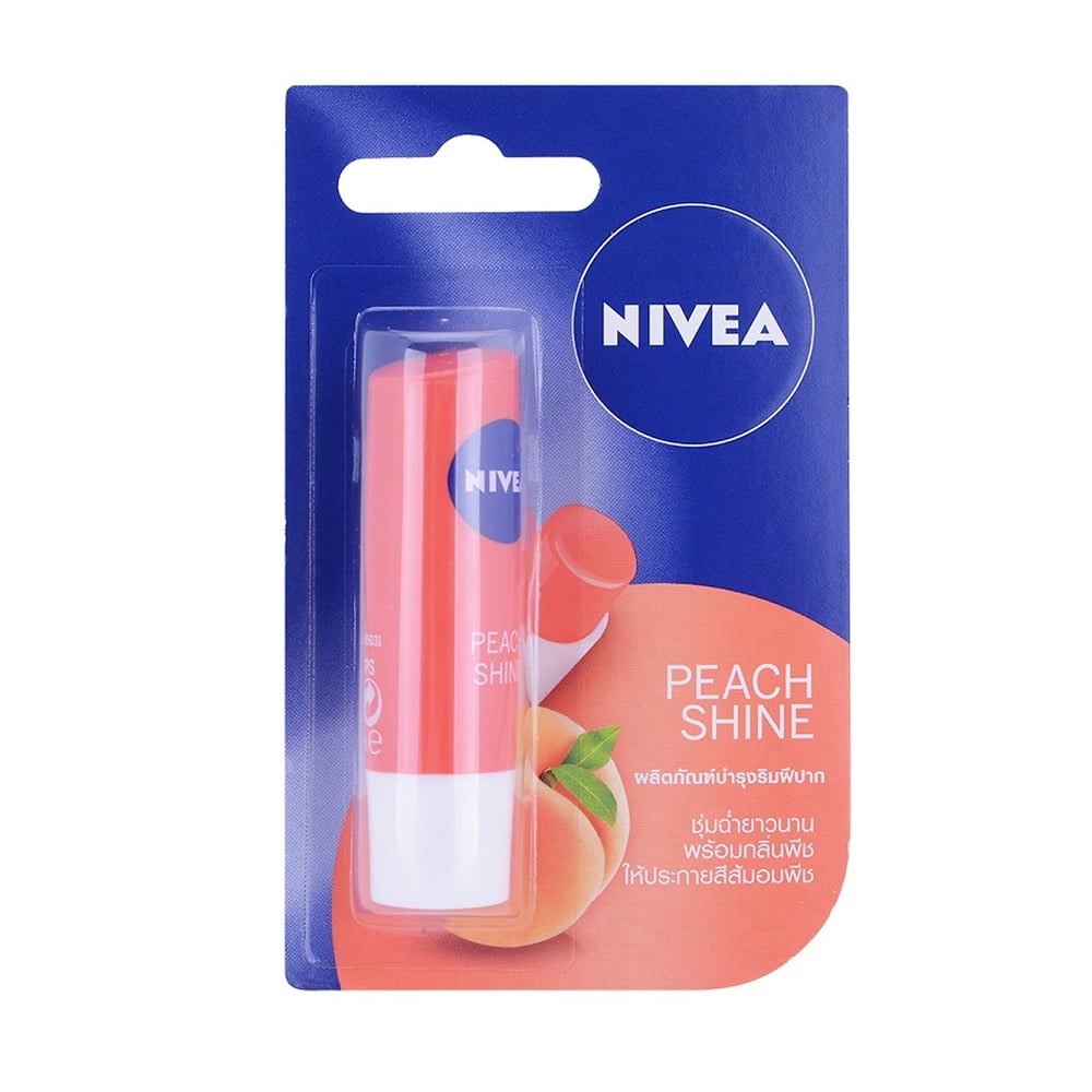 Son Dưỡng Ẩm Nivea Hương Đào 85031 4.8G