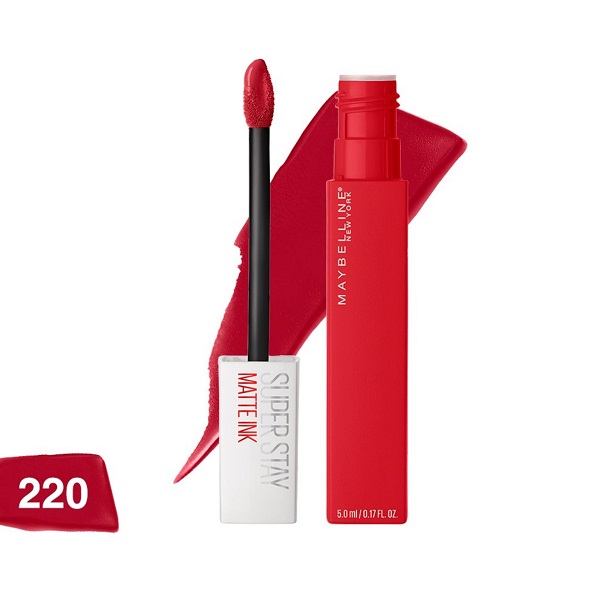 Son Kem Lì Maybelline Super Stay Matte Ink #220 Ambitious 5Ml