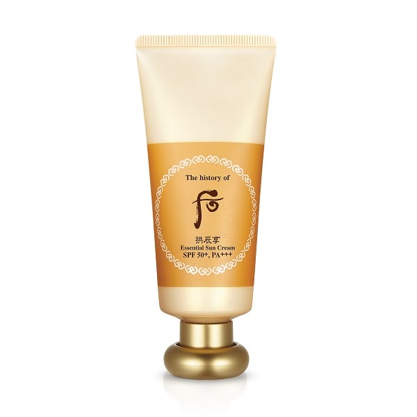 Kem Chống Nắng Dưỡng Ẩm Whoo Gongjinhyang Essential Sun Cream Spf50+, Pa+++ 60Ml