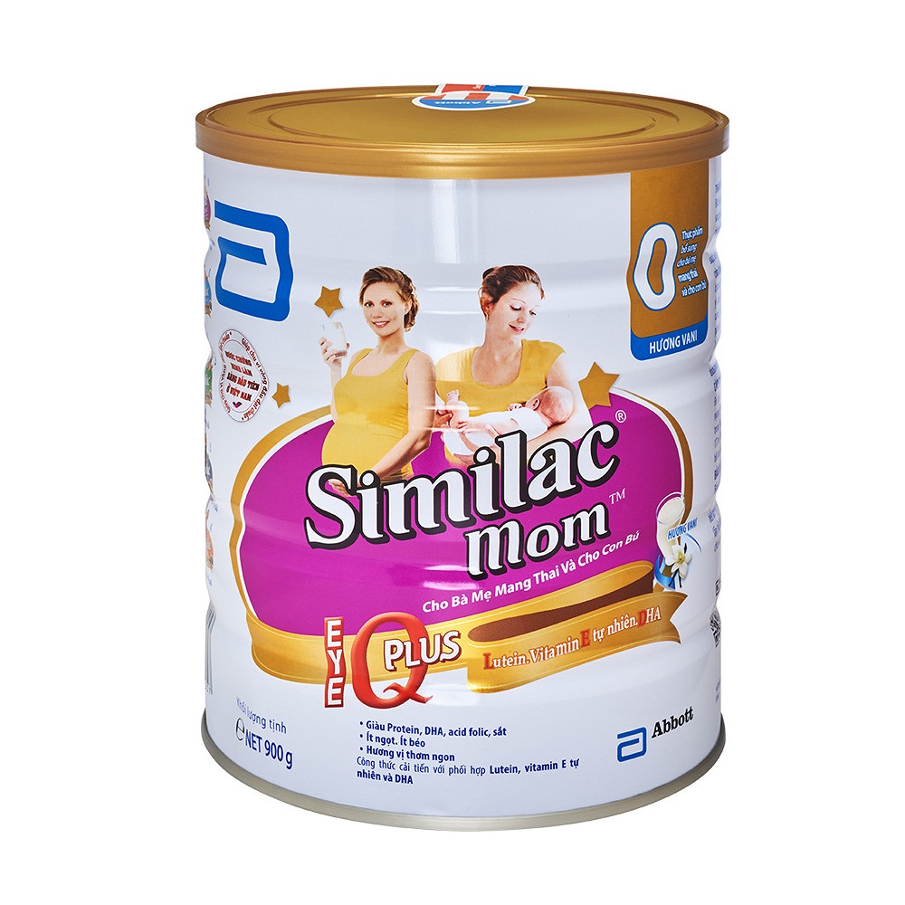 Sữa Bột Similac Mom Hương Vani (900G)