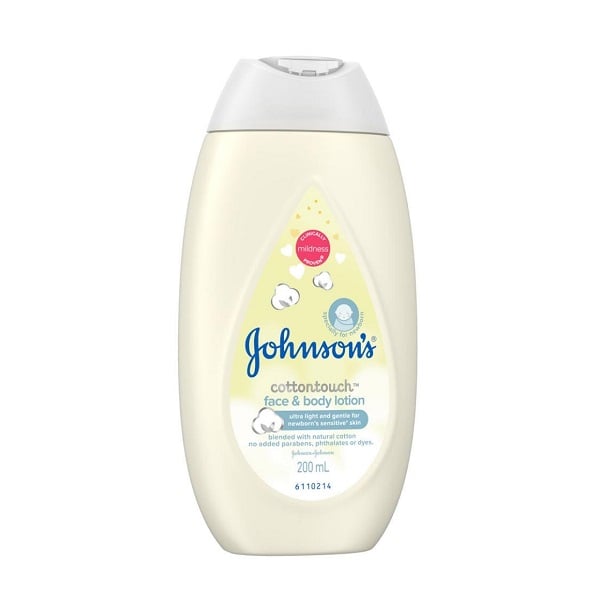 Sữa Dưỡng Thể Toàn Thân Johnson's Baby Cotton Touch 200Ml