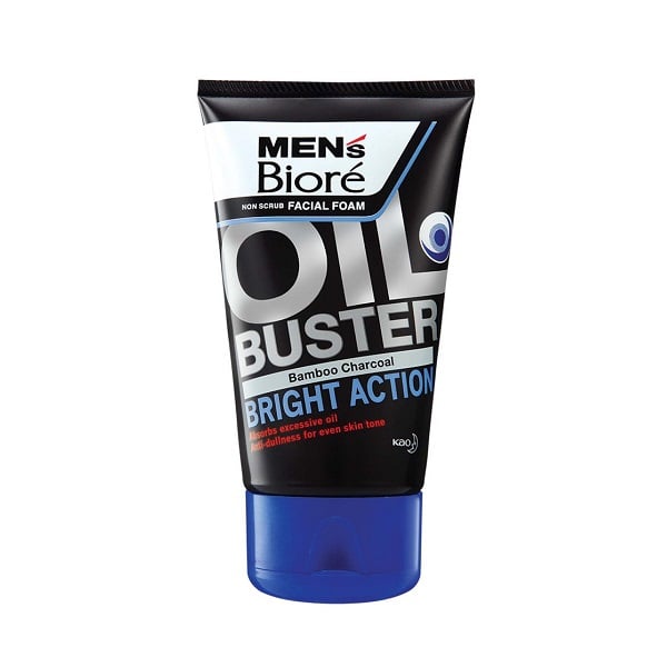 Sữa Rửa Mặt Biore Men Sạch Nhờn Sáng Da 100G