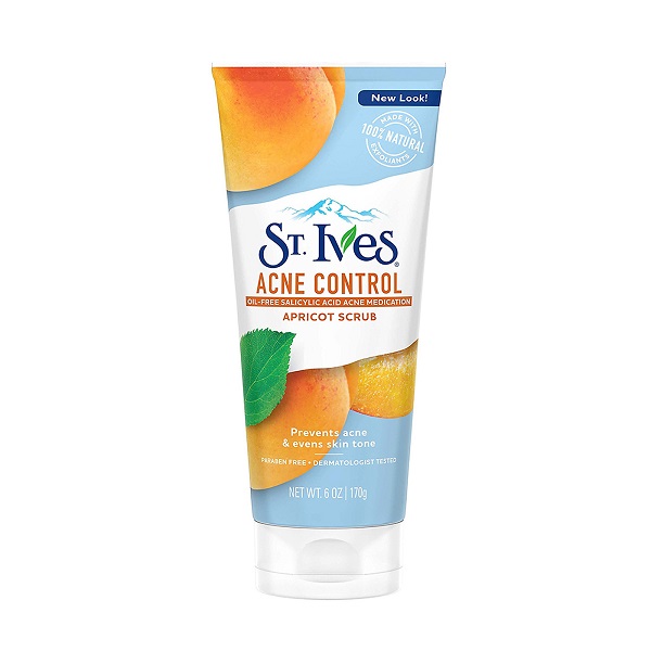 Sữa Rửa Mặt Chiết Xuất Mơ St. Ives Acne Control Apricot Srub 170G