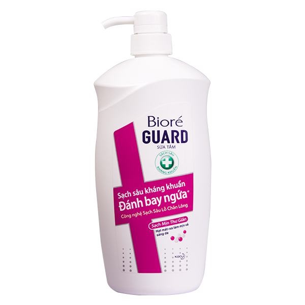 Sữa Tắm Bioré Guard Kháng Khuẩn Sạch Mịn Thư Giãn 800G