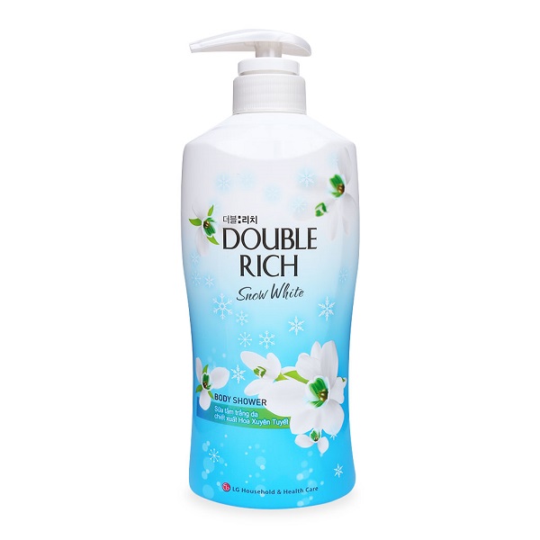 Sữa Tắm Double Rich - Hoa Xuyên Tuyết 550G