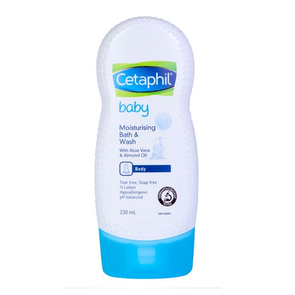 Sữa Tắm Dưỡng Ẩm Trẻ Em Cetaphil 230Ml