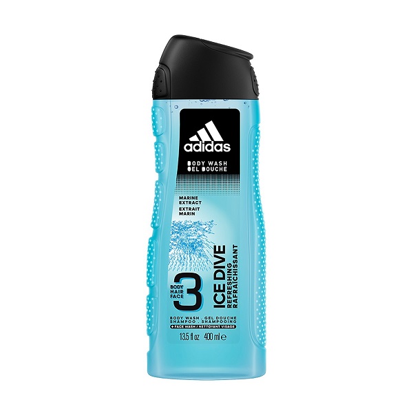 Sữa Tắm Gội Toàn Thân Nam Adidas Ice Dive 400Ml