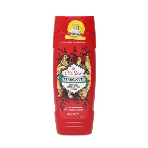 Sữa Tắm Nam Old Spice Bearglove - Chai 473Ml