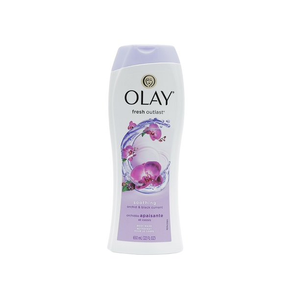 Sữa Tắm Olay Soothing Orchid Blackcurrant 650Ml
