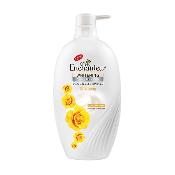 Sữa Tắm Trắng Và Dưỡng Ẩm Enchanteur Charming 650G