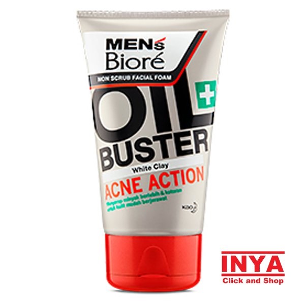 Sữa Rửa Mặt Biore Men Sạch Nhờn Giảm Mụn 50G