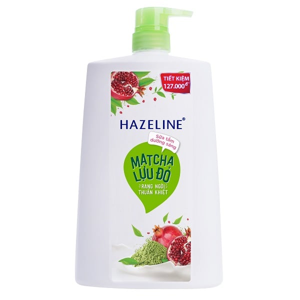 Sữa Tắm Hazeline Matcha Lựu Đỏ 1.2Kg