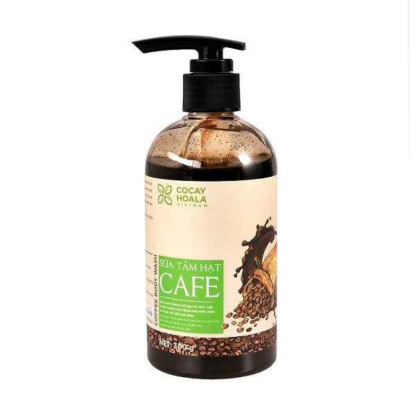 Sữa Tắm Hạt Cafe Cỏ Cây Hoa Lá 300G (Store 5871, 5873)