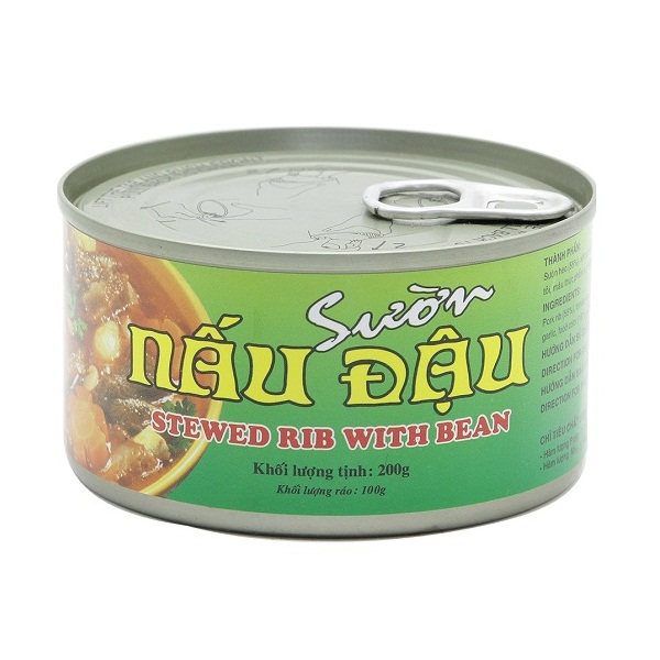 Sườn Heo Nấu Đậu Vissan - Hộp 200G