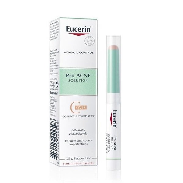 Bút Che Khuyết Điểm Eucerin Pro Acne Solution Correct & Cover Stick 2G