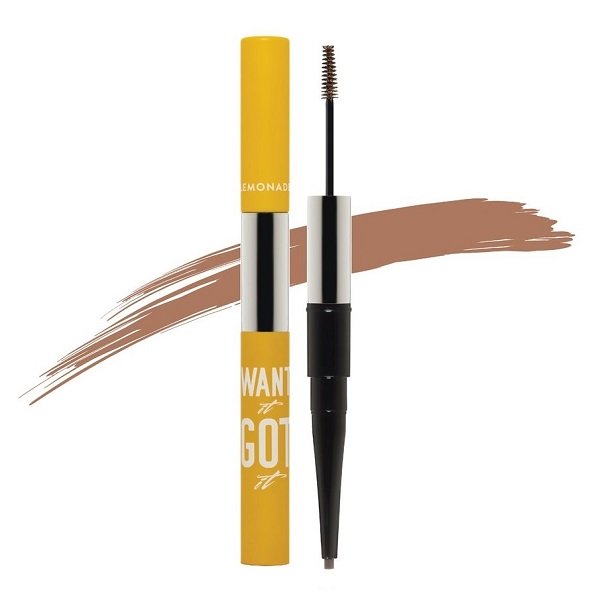 Kẻ Mày 2 Đầu Lemonade Want It Got It #02 Natural Brown 2G + 2Ml