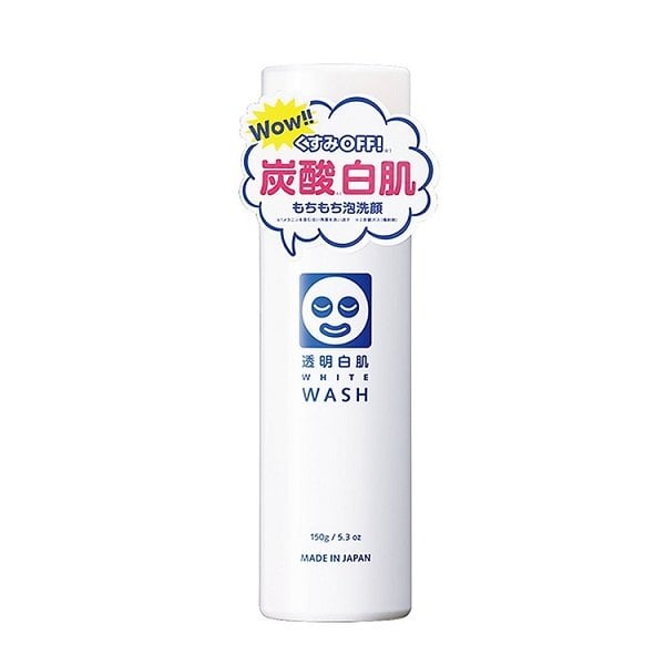 Sữa Rửa Mặt Tạo Bọt Mirei Transparent White Wash 150G