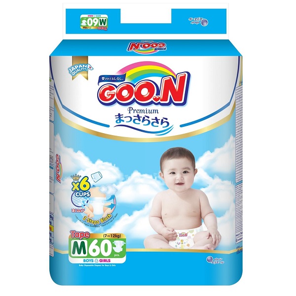 Tã Dán Goo.n Cao Cấp Super Jumbo M60