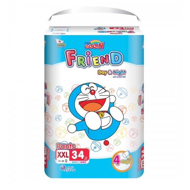 Tã Quần Goo.n Friend Super Jumbo Xxl34