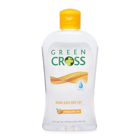 Nước Rửa Tay Green Cross Hương Dưa Táo 250Ml