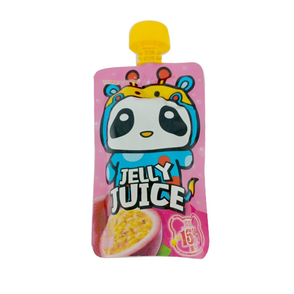 Thạch Uống Trái Cây Yummy Panda Vị Chanh Dây  - Gói 150G