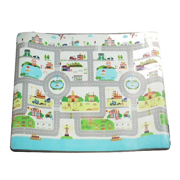 Thảm Chơi Pamama 1 Mặt - Thành Phố Nhỏ (P0202)