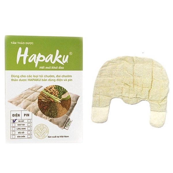 Tấm Thảo Dược Thay Thế Của Đai Chườm Vai Cắm Điện - Hapaku