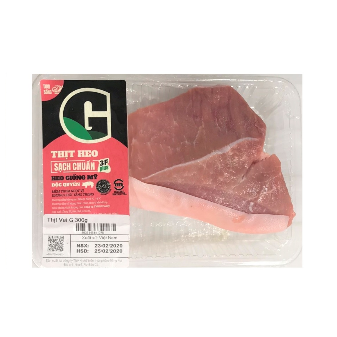 Thịt Vai G Feddy 300G