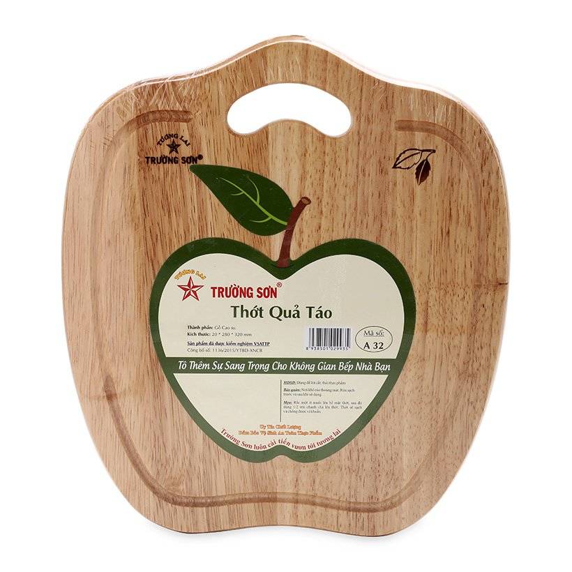 Thớt Quả Táo Trường Sơn 32Cm