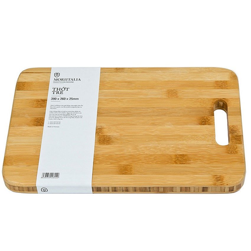 Thớt Tre Nb78 - L (39 X 26 X 2.5Cm)