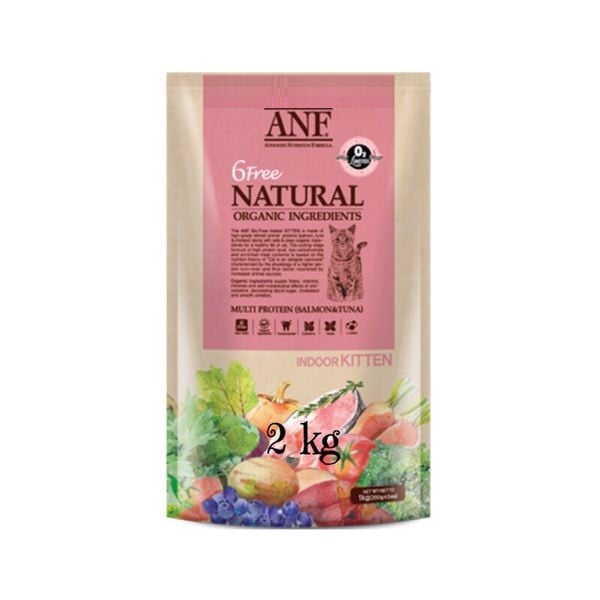 Thức Ăn Hạt Hữu Cơ Cho Mèo Con Anf - Gói 2Kg