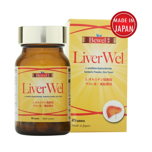 Thực Phẩm Bảo Vệ Sức Khỏe Giải Độc Gan Bewel Liverwel Hộp 45 Viên