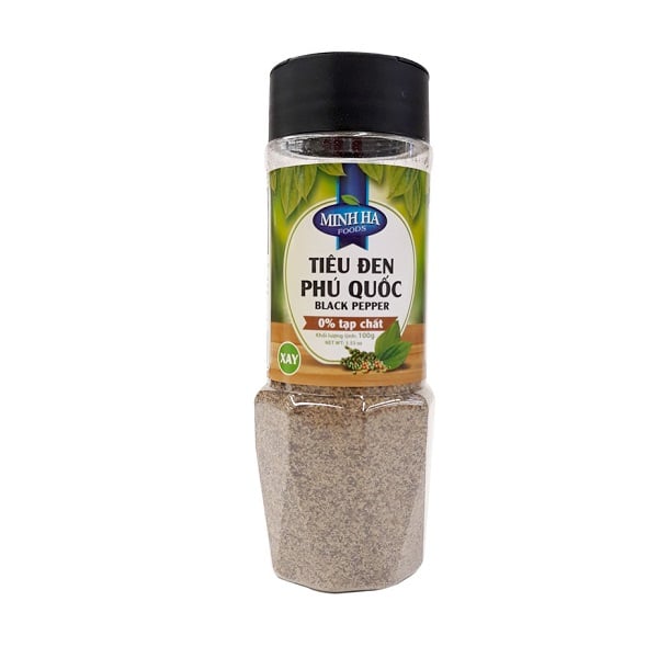 Tiêu Đen Phú Quốc Xay Minh Hà (100G)