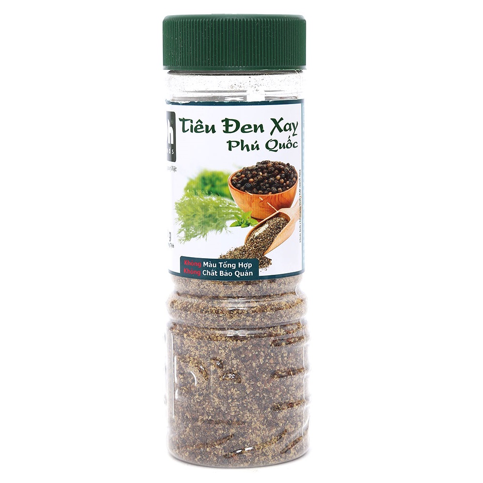 Tiêu Đen Xay Phú Quốc 80G - Dh Foods