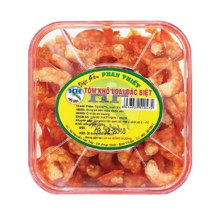 Tôm Khô Đặc Biệt Hồng Hương 200G