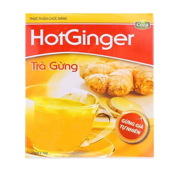 Trà Gừng Hotginger Cozy 10G - Hộp 20 Gói