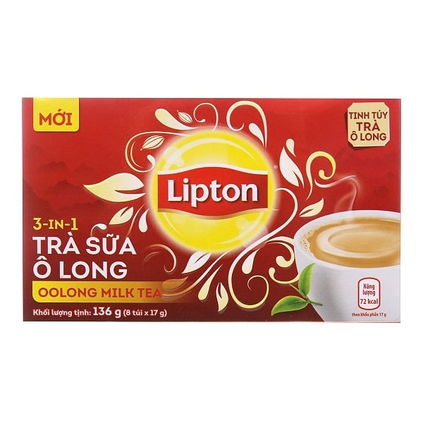 Trà Sữa Lipton Ô Long 8 Gói X 17G